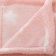 Plaid phospho rose 125x150, rose clair