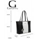 Sac à main femme  + Cadeau surprise, Sac Cabas Femmes PU Cuir ECO Grand Sac a Main Travail Cours Lycee