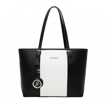 Sac à main femme  + Cadeau surprise, Sac Cabas Femmes PU Cuir ECO Grand Sac a Main Travail Cours Lycee