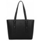 Sac à main femme   + Cadeau surprise, Sac Cabas Femmes PU Cuir ECO Grand Sac a Main Travail Cours Lycee Bandouliere