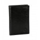 GRAND CLASSIQUE - Portefeuille en cuir noir N1282 - Portefeuille homme