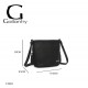 Gallantry Sac Bandoulière Femme, Porté Epaule, + Cadeau surprise  20 cm NOIR