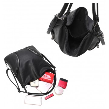 Sac à main femme   + Cadeau surprise, Sac Cabas Femmes PU Cuir ECO Grand Sac a Main Travail Cours Lycee Bandouliere