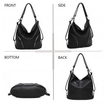 Sac à main femme   + Cadeau surprise, Sac Cabas Femmes PU Cuir ECO Grand Sac a Main Travail Cours Lycee Bandouliere