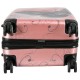 Valise enfant/fille ROSE LOVE PARIS 2031 ABS 50CM 
