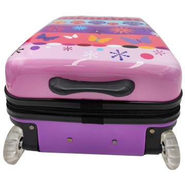 Valise enfant/fille ROSE LOVE PARIS 2031 ABS 50CM