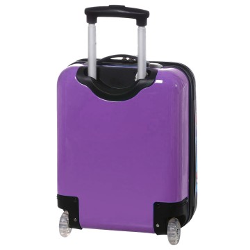 Valise enfant/fille ROSE LOVE PARIS 2031 ABS 50CM