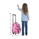 Sac à dos Cartable à roulettes Pois 41 cm Sac scolaire Adapté du CE2 jusqu'au Collège