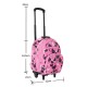 Sac à dos Cartable à roulettes Pois 41 cm Sac scolaire Adapté du CE2 jusqu'au Collège