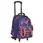 Sac à dos Cartable à roulettes Pois 42 cm Sac scolaire Adapté du CE2 jusqu'au Collège