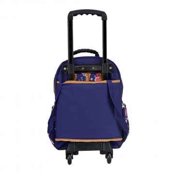 Sac à dos Cartable à roulettes Pois 42 cm Sac scolaire Adapté du CE2 jusqu'au Collège