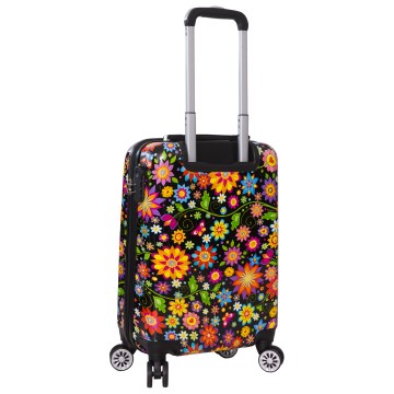 Valise cabine enfant/fille ROSE LOVE PARIS ABS 50X33X20CM