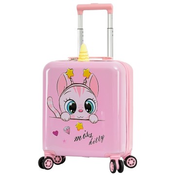 Valise cabine rigide Kids MISS KITTY 4 roues 45/48/22cm