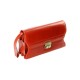 Sacoche/Pochette à main homme cuir TK0118 Cuir italien CAMEL/ORANGE - Cadeau homme