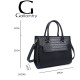 Sac à main femme   + Cadeau surprise, Sac Cabas Femmes PU Cuir ECO Grand Sac a Main Travail Cours Lycee Bandouliere