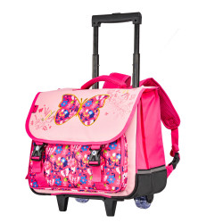 Sac à dos Cartable à roulettes  41 cm Sac scolaire Adapté du CP-CE2