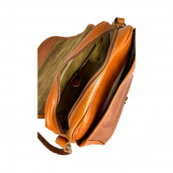 Sac bandoulière femme cuir  26x20x10 cm