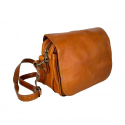 Sac bandoulière femme cuir  26x20x10 cm
