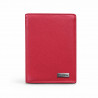 Portefeuille Design pour homme/femme en cuir rouge N1323