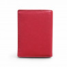 Portefeuille Design pour homme/femme en cuir rouge N1323