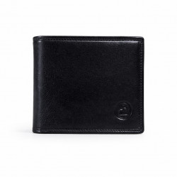 Portefeuille à l'italienne Cuir noir N1181 Porte-monnaie homme