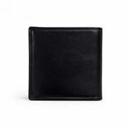 Portefeuille à l'italienne Cuir noir N1181 Porte-monnaie homme Cadeau prête à offrir ou s'offrir