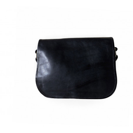 Sac bandoulière femme cuir  26x20x10 cm