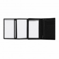 Portefeuille design Portefeuille homme cuir noir N1335 Cadeau homme PACK cadeau parfait pour Noël. une fête. un anniversaire