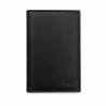 Portefeuille design Portefeuille homme cuir noir N1335 Cadeau homme PACK cadeau parfait pour Noël. une fête. un anniversaire