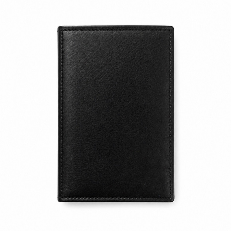 Portefeuille design Portefeuille homme cuir noir N1335 Cadeau homme PACK cadeau parfait pour Noël. une fête. un anniversaire