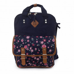 Snowball Sac à Dos pour  Fleurs 42x32x17 cm Polyester 900D Bleu Rose 15L POUR CM1CM2