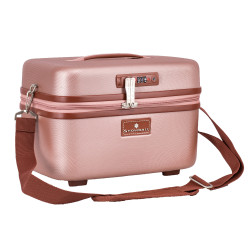 Snowball Grand Vanity Case Rigide à Code TSA ROSE