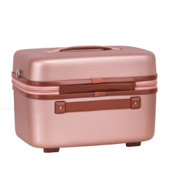 Snowball Grand Vanity Case Rigide à Code TSA ROSE