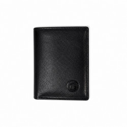 Porte-cartes en cuir NOIR