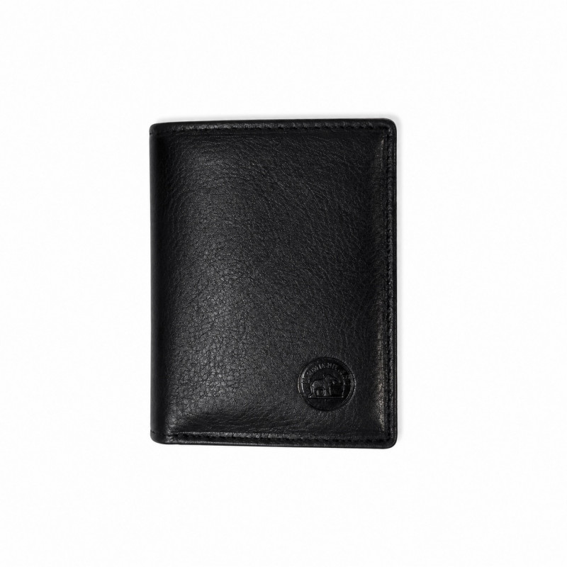 Porte-cartes en cuir NOIR