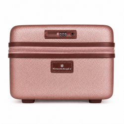 Snowball Grand Vanity Case Rigide à Code TSA ROSE