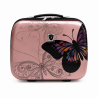 Vanity Case Rigide Rose Gold avec poignée et bandoulière - Madisson.