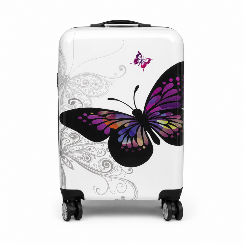 Valise enfant/fille ROSE LOVE PARIS 2031 ABS 50CM