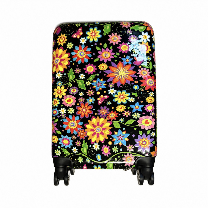 Valise Cabine  Print 55 cm à 4 Roues en Polycarbonate