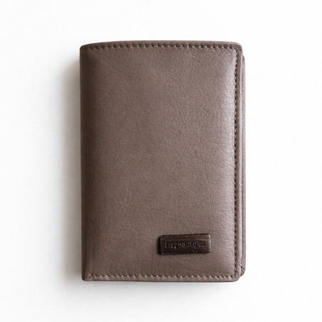 Petite Maroquinerie - Portefeuille/Porte-cartes en cuir N1284 FUSHIA
