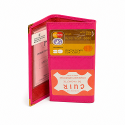 Étui Permis Carte Grise Assurance Cuir 16 cm