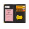 Étui Permis Carte Grise Assurance Cuir 16 cm