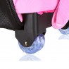 Sac à roulettes Rose Snowball "Dream Like A Unicorn" pour élèves de CP, CM1, CM2.