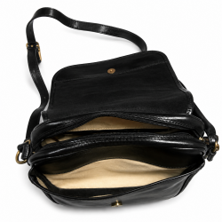 Sac bandoulière femme cuir  26x20x10 cm