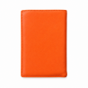 Portefeuille cuir orange FANCIL N1636 portefeuille homme/femme. classique et moderne à la fois