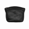 Petite trousse de toilette de voyage Cuir noir TK128 16X12 cm.