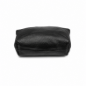 Petite trousse de toilette de voyage Cuir noir TK128 16X12 cm.