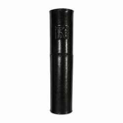 Achat utile / Cadeau homme femme - ETUI STYLO CUIR MARRON NOIR - MILANO 205