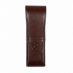 Étui pour Stylos en Cuir PEN CASE OD412 15x5 cm