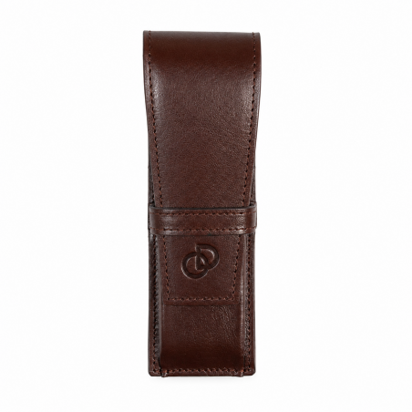 Étui pour Stylos en Cuir PEN CASE OD412 15x5 cm